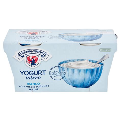 Sterzing Vipiteno Yogurt Intero Bianco 2 X 125 G Carrefour