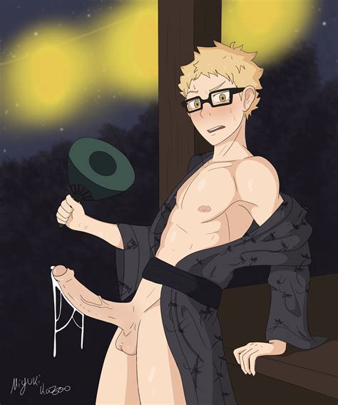 Rule 34 Cum Haikyuu Male Male Only Penis Tsukishima Kei Yukata 6486909