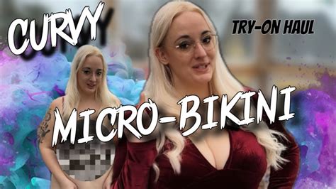 Curvy Micro Bikini Jill Fox YouTube