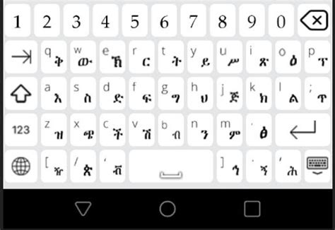 GeezEdit Amharic Keyboard for Android - APK Download