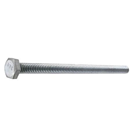 Everbilt 1 4 In 20 X 4 In Zinc Plated Hex Bolt 800656 The Home Depot