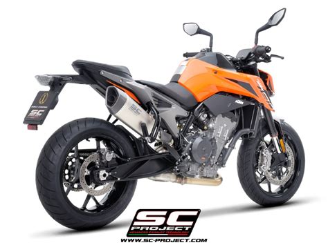 SC Project SC1 R Titanium Slip On Einddemper Euro5 Gekeurd KTM 790