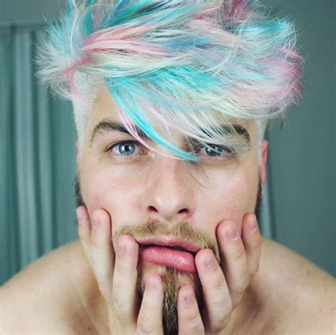 Mens Hair Dye Colors Man Bun Hairstyles Dyed Hair Men Dying Your