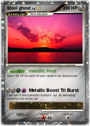 Pokémon Steel ghost - metallic Heal - My Pokemon Card