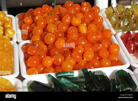 Candied fruits hi-res stock photography and images - Alamy