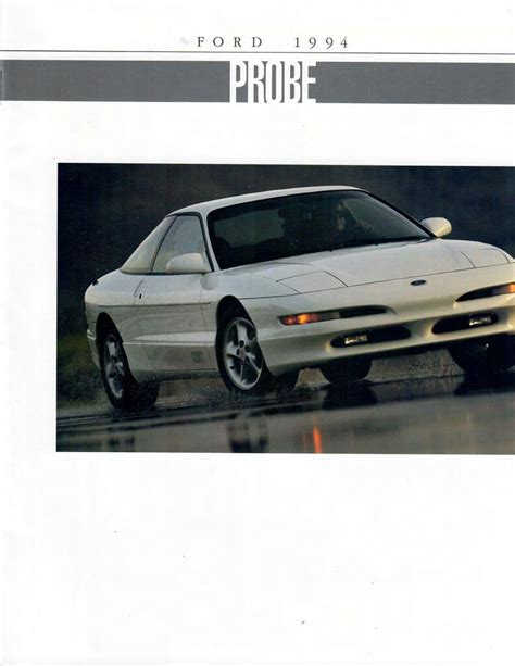 1994 Ford Probepdf 879 Mb Data Sheets And Catalogues English En