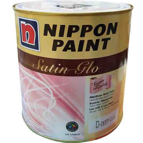 Jual Nippon Paint Satin Glo Cat Tembok Tinting 2 5L Jakarta Barat