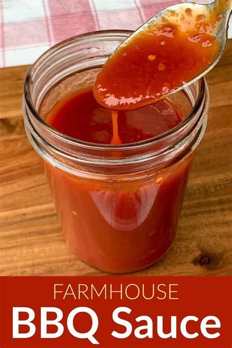 Farmhouse Bbq Sauce Recipe