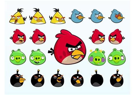 Angry Birds Vector Art, Icons, and Graphics for Free Download