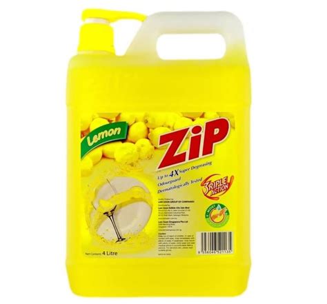 Zip Dishwashing Liquid Lime Lemon 4L Lazada PH