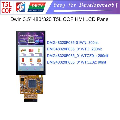 Dwin T L Hmi Intelligent Display Dmg F W Cof Uart