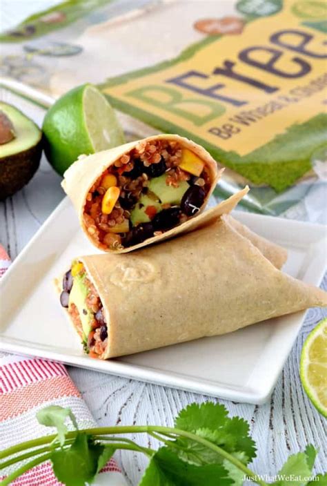 Southwest Quinoa Wraps Gluten Free Vegan