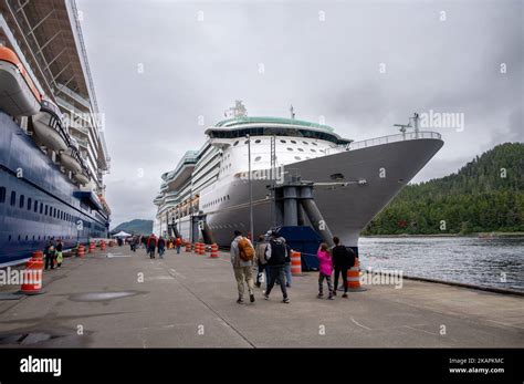 Sitka Alaska July 26 2022 View Of Sitkas Cruise Ship Terminal