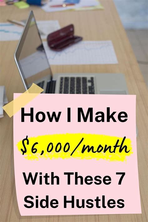 7 Side Hustles At Home How I Make 6 000 Per Month Work From Home Jobs