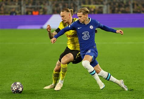 Hasil Babak Pertama Borussia Dortmund Vs Chelsea Di Leg I 16 Besar Liga