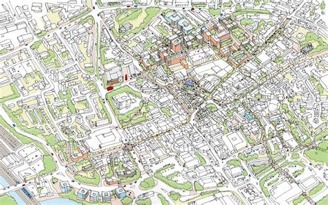 Northampton Town Centre Masterplan | 5plus architects | Northampton ...