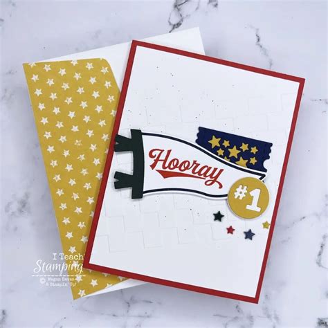 Hooray Part Of Hey There Sports Fans By Stampin Up I Teach