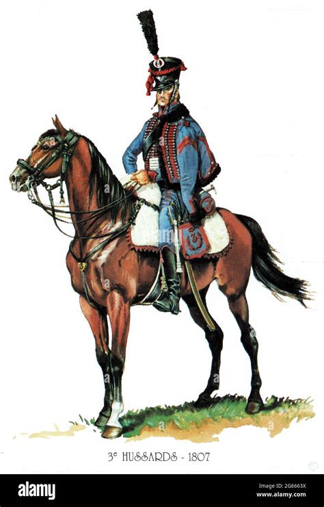 Cavalier Du E R Giment De Hussards En Sous Le Premier Empire