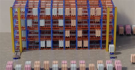 Improving Warehouse Efficiency With AS RS Pallet Shuttles And AMRs