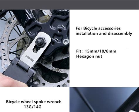 Xiaomi NEXTOOL Multifunctional EDC Repair Bike Tool Black