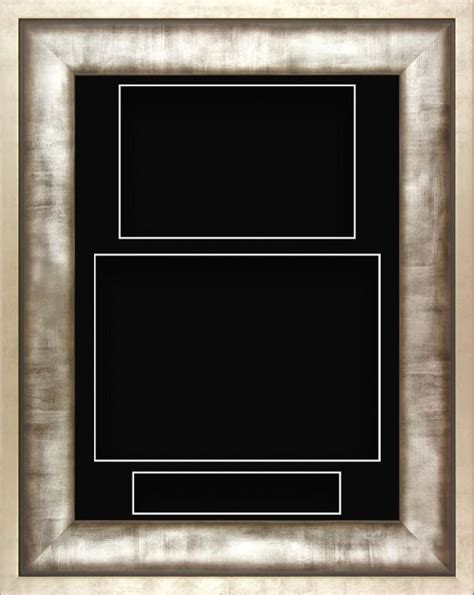 12x9 Urban Bronze Deep Display Frame Black Portrait