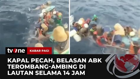 Momen Dramatis Penyelamatan Belasan Abk Yang Terombang Ambing Kabar