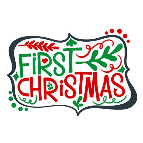 First Christmas Svg Santa Claus Svg Christmas Svg Silhoue Inspire