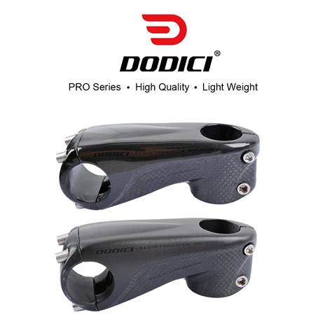 DODICI Carbon Fiber Stem 31 8mm 28 6mm Mountain Bike Standpipe 80 90