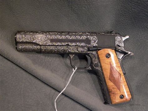 Colt M1911A1 custom engraved for sale at Gunsamerica.com: 953403164