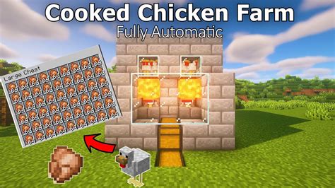 Minecraft Bedrock Chicken Farm