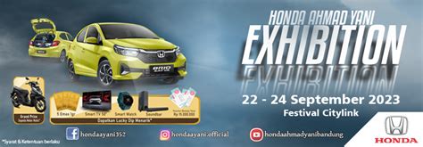 Honda Exhibition Special September Website Resmi Honda Ahmad Yani