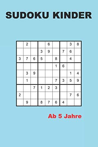 Sudoku Kinder Ab Jahre R Tsel Leichter R Tselblock F R Anf