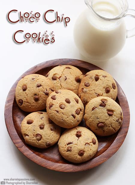 Chocolate Chip Cookies Recipe - Sharmis Passions