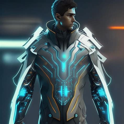 Futuristic Sci Fi Male Clothes By Pickgameru On Deviantart