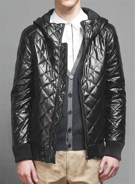 Hooded Leather Jacket 627 Leathercult Genuine Custom Leather Products Jackets For Men