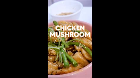 Chicken Mushrooms High Protein Baon Sandok Ni Dok Youtube