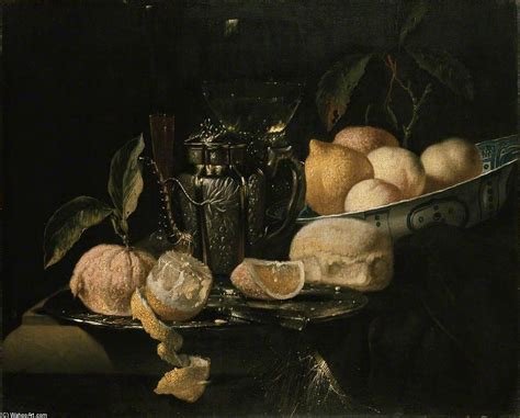 Reproductions De Peintures Still Life With Fruit De Juriaen Van Streeck