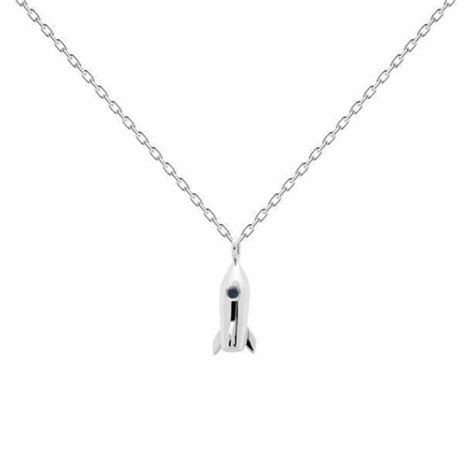 Collier En Argent Pdpaola Pour M Re Et Fille Infinity Beyond Silver