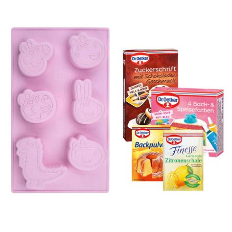 Dr Oetker Rezept Set Peppa Wutz Freunde Rezept Sets Dr Oetker