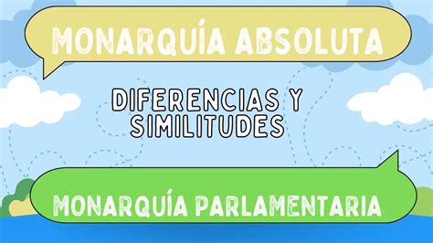 Diferencias Entre Monarqu A Absoluta Y Monarqu A Parlamentaria