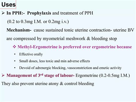 Drugs Action On Uterus Ppt