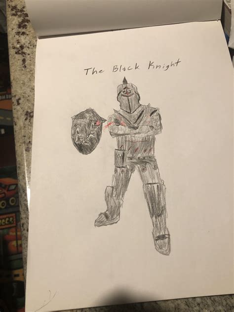 Black Knight Drawing : r/FortNiteBR