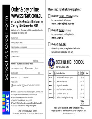 Fillable Online School Kit Order Form Cloudfront Net Fax Email Print