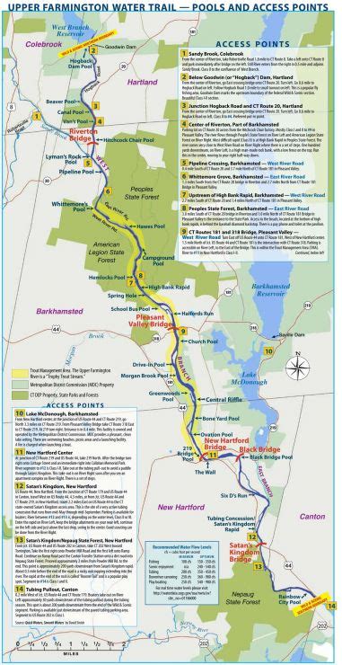 Farmington River Trail Map - Sibel Drusilla