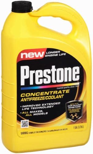 Prestone Concentrate Antifreezecoolant 1 Gallon 1 Gallon Ralphs