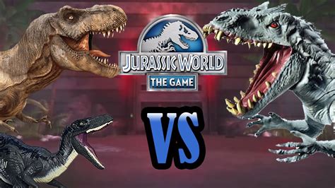 Jurassic World Rexy Vs Indominus Rex