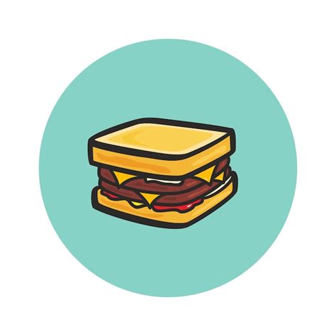 Premium Vector | Sandwich vector