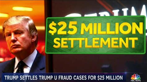 25 Million Settlement Reached In Trump University Lawsuit