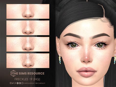 The Sims Resource Freckles Hq