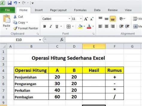 Rumus Pengurangan Di Excel Brain